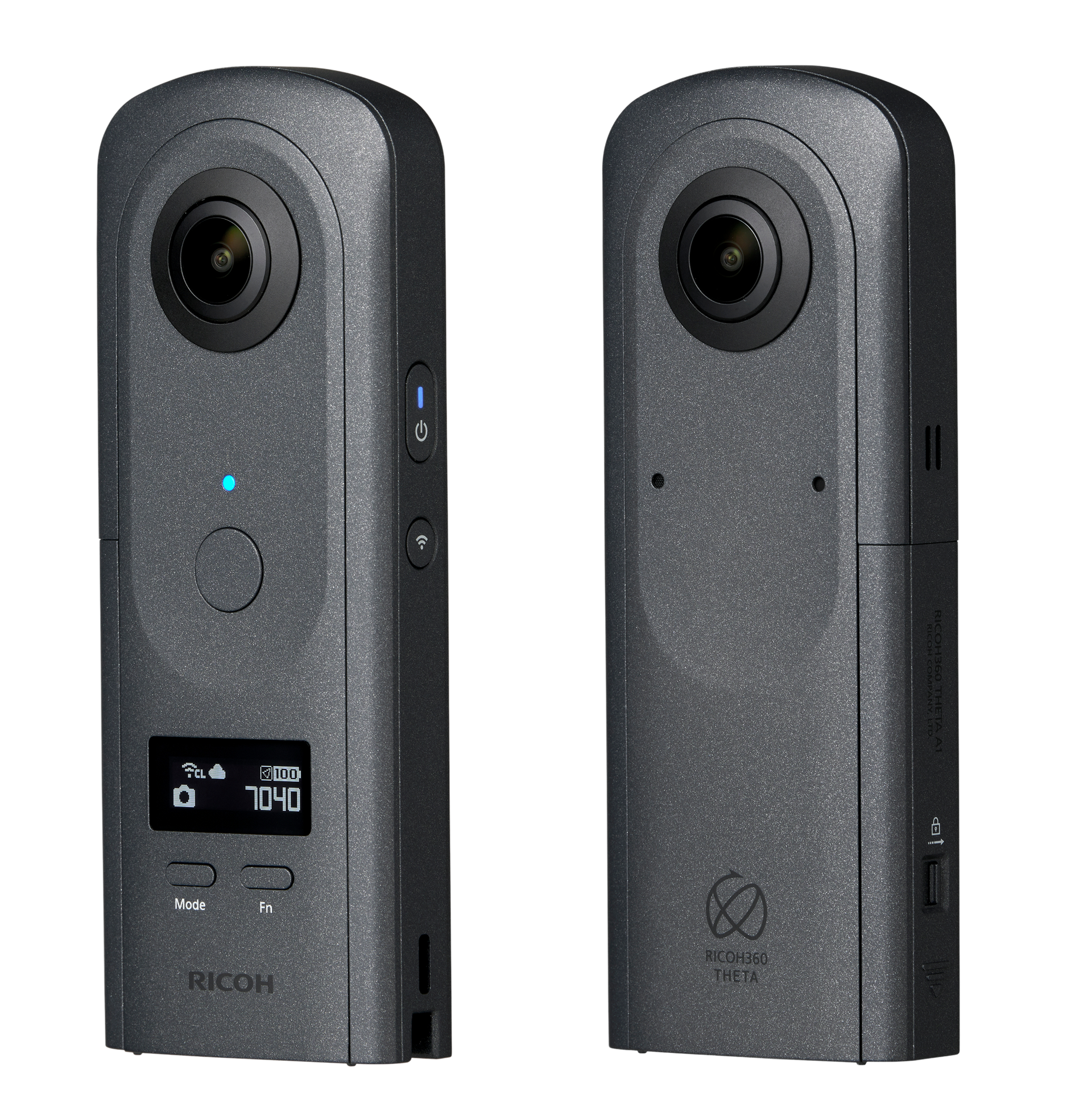 ビデオカメラ RICOH THETA VLIC GLAY RICOH THETA A1 – Premium Pack – Ricoh360 Store